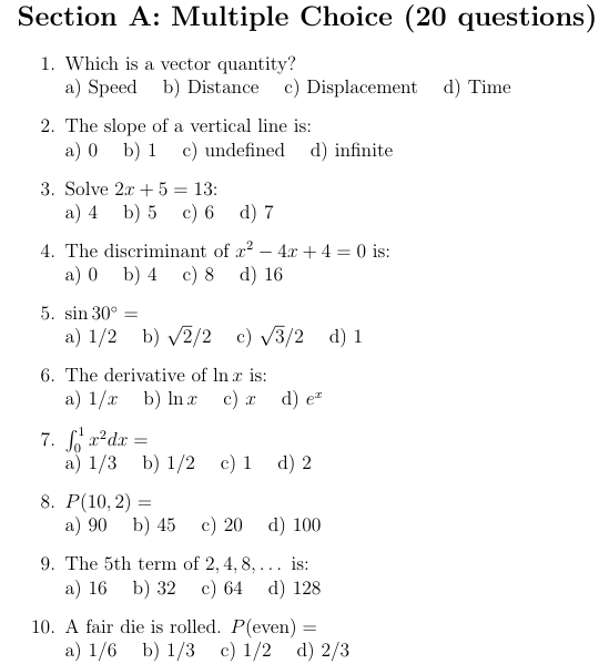 csca-part 1